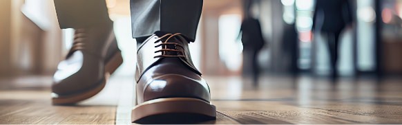 紳士靴の足の疲れに