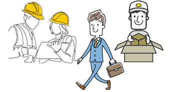 立ち仕事で使う